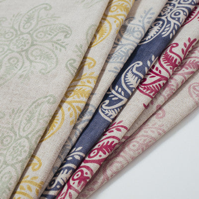 Olive and Daisy Printed Linen Fabric – O L I V E + D A I S Y